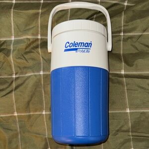 Coleman Blue and White PolyLite Jug